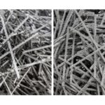 Polipropileno fibra Durus tvaresnis plieno pakaitalas betone