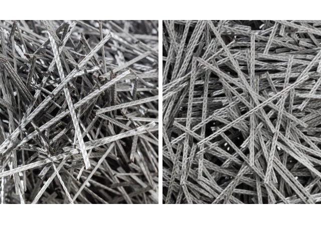 Polipropileno fibra Durus tvaresnis plieno pakaitalas betone