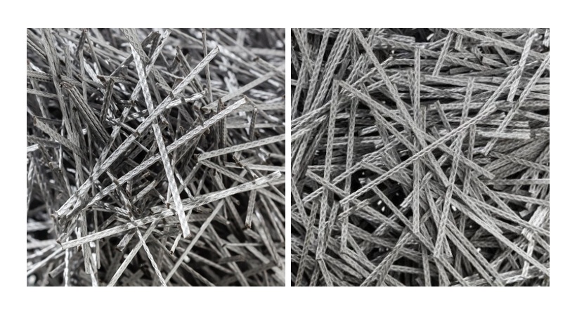 Polipropileno fibra Durus tvaresnis plieno pakaitalas betone